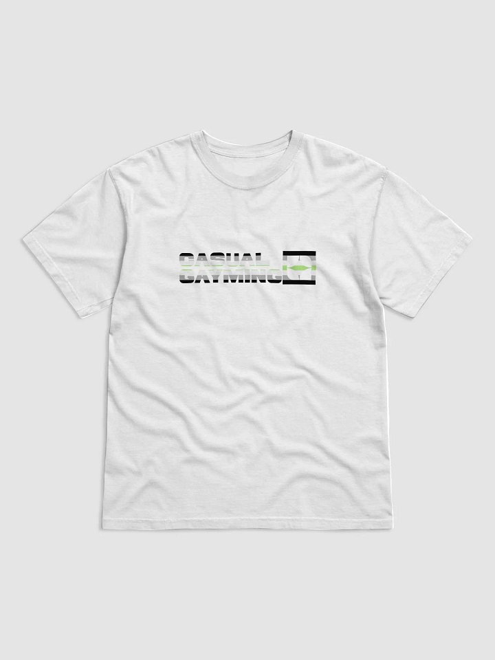 CG Pride Month Tee - Agender Flag product image (1)
