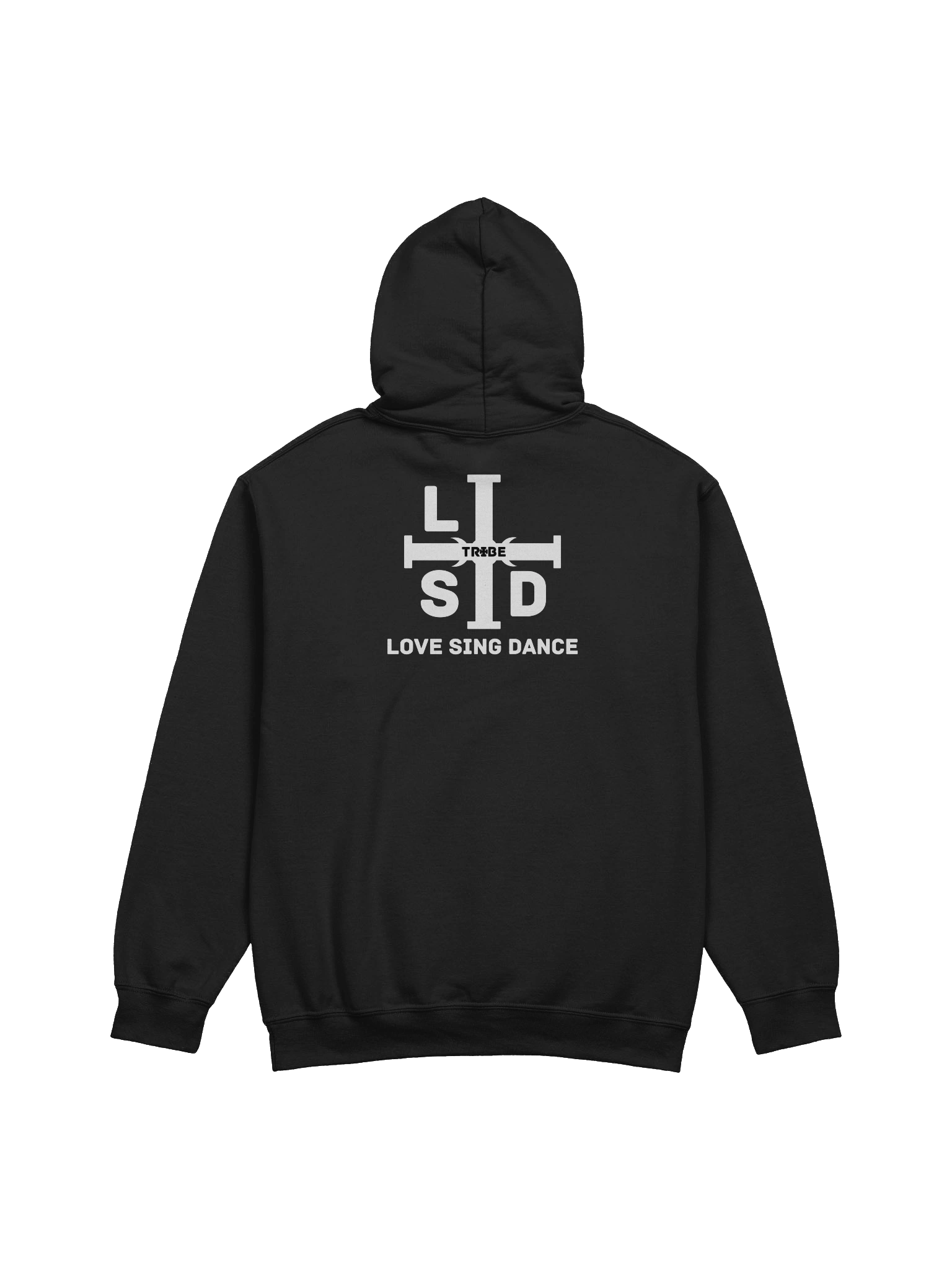 LSD TRIBE "Love Sing Dance" Mystic Hoodie {White Emblem} product image (2)