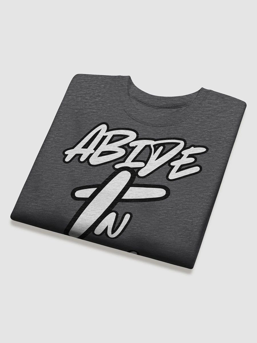 Abide In Him Christian Clothing Premium Sweatshirt product image (4)