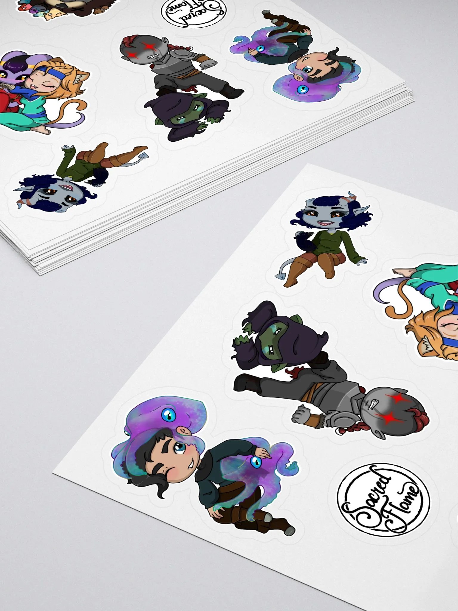 Group Chibi Sticker Pack product image (4)
