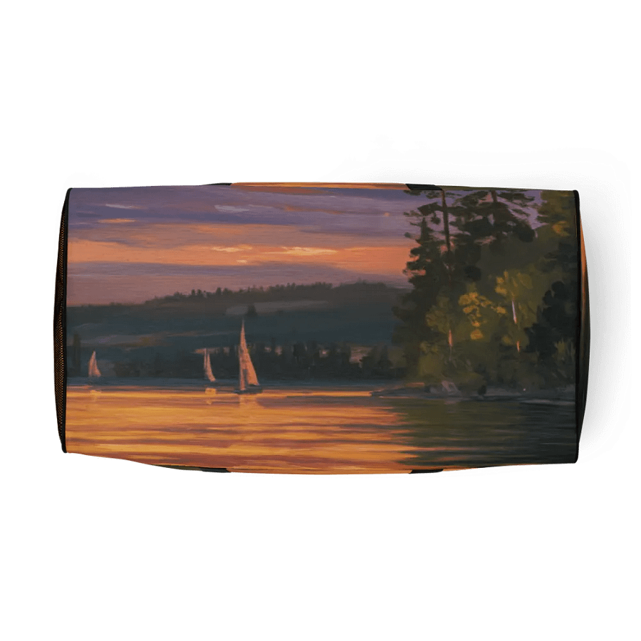 Sunset Lake Sailing, Duffle Bag product image (5)