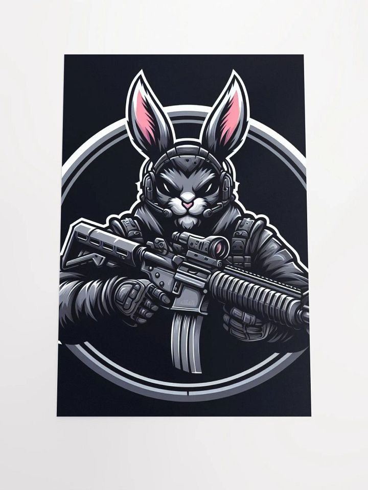 Tact Rabbit Poster (without frame) product image (1)