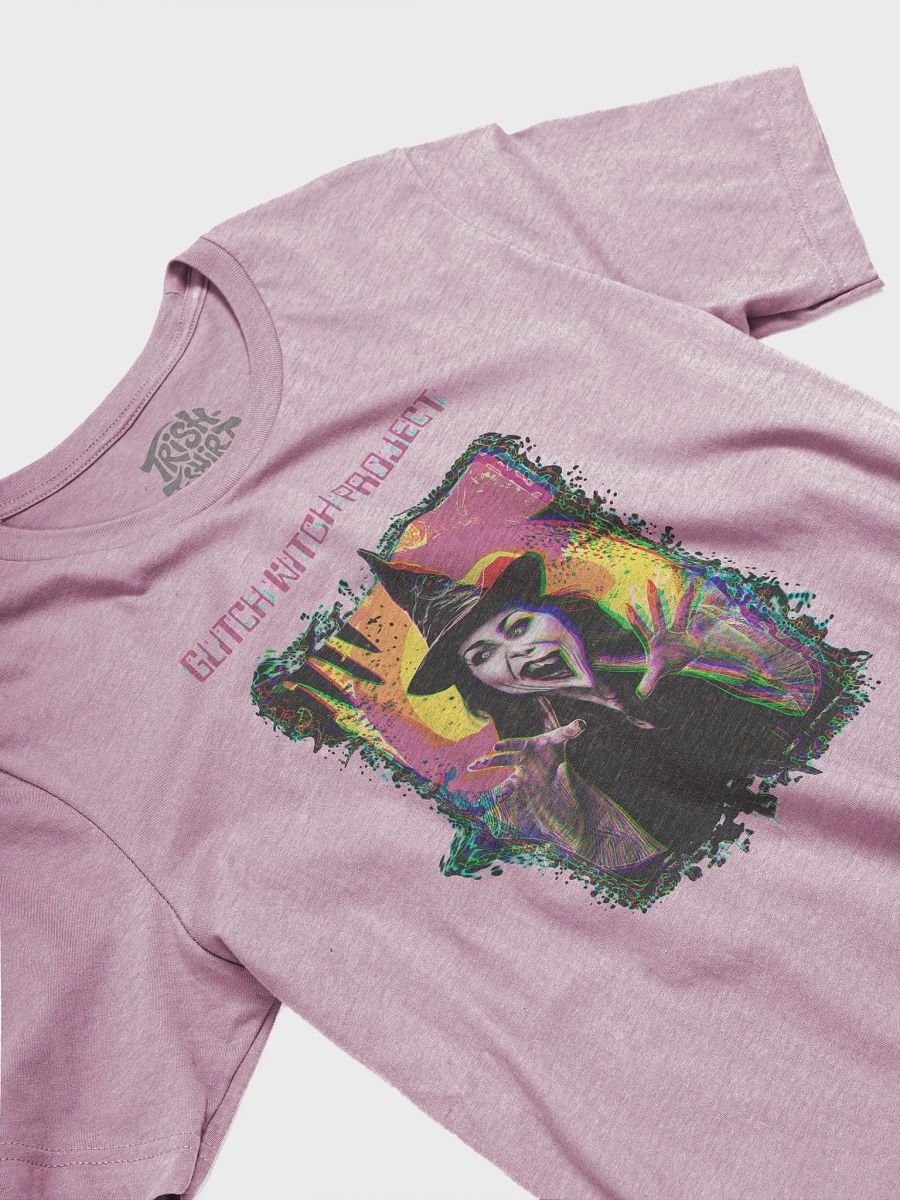 Retro Glitch Halloween Witch Shirt product image (4)