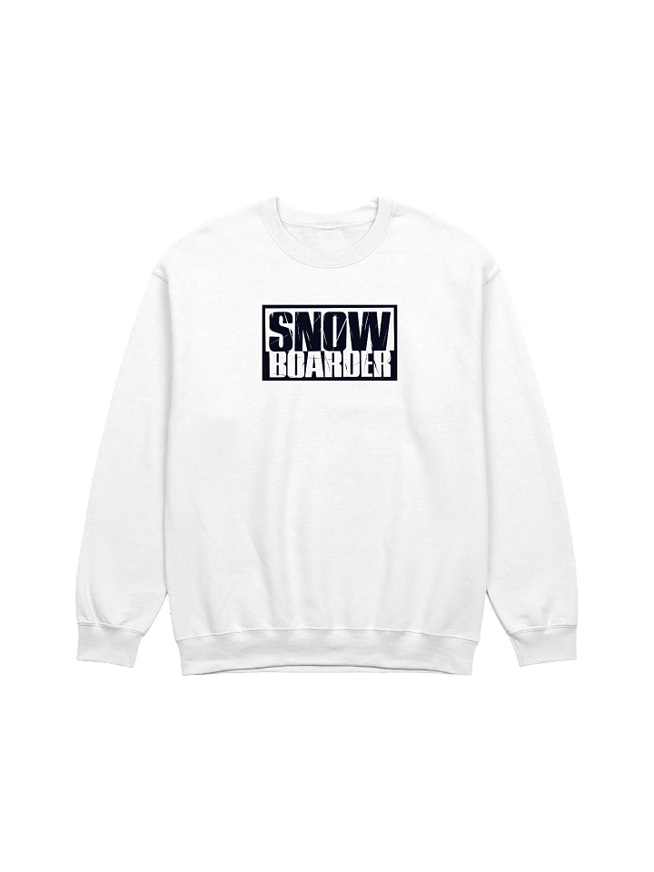 Snowboarder Logo | Crewneck Sweatshirt (Light) product image (5)