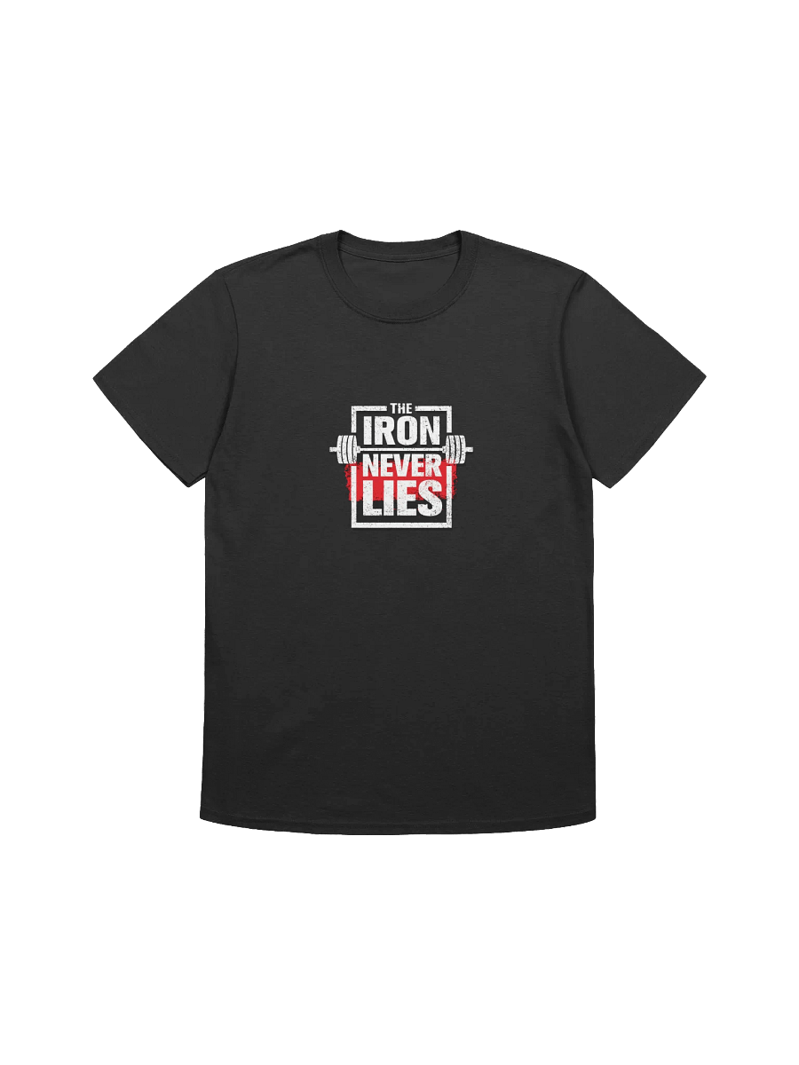 Iron Never Lies Barbell Tee product image (6)