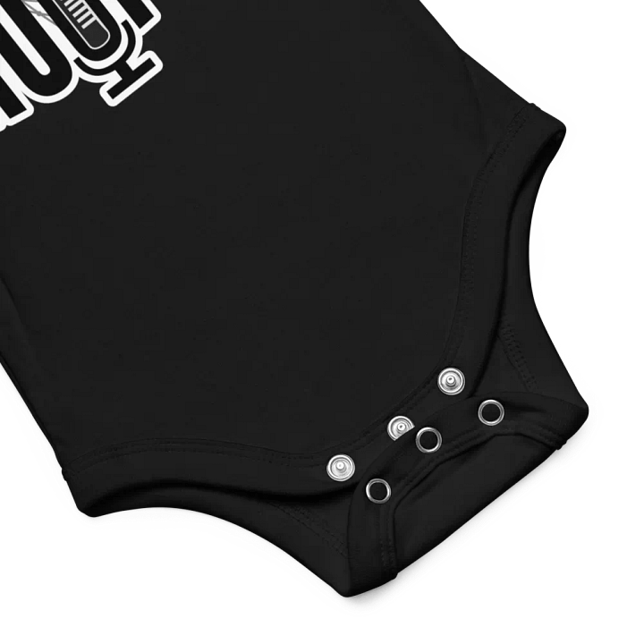 Horns Over Hoops Logo Baby Onesie product image (2)