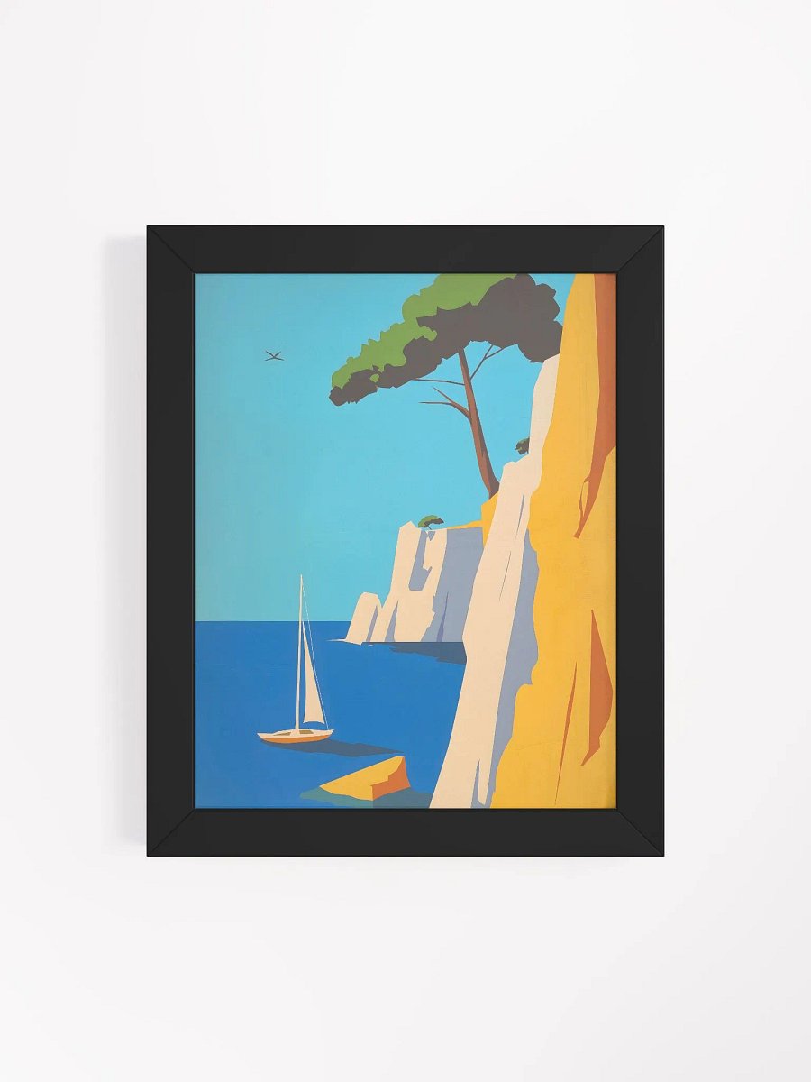 Framed Poster of a Sailboat by Yellow Cliff product image (4)