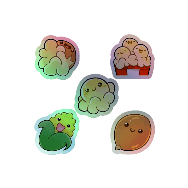 The HOLO Pop Familia Sticker Set product image (2)