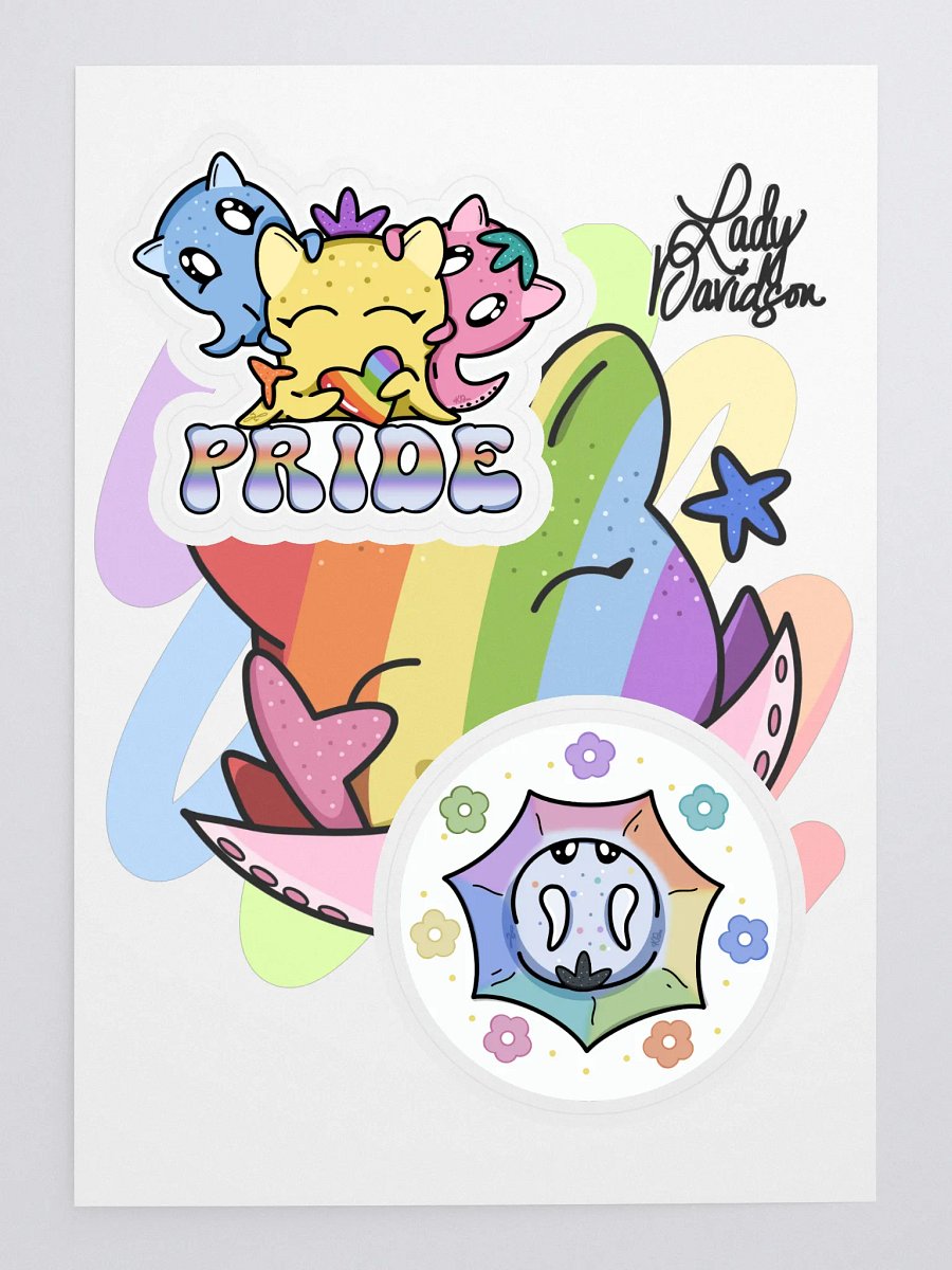 Specialty Pride Sticker Sheet product image (3)