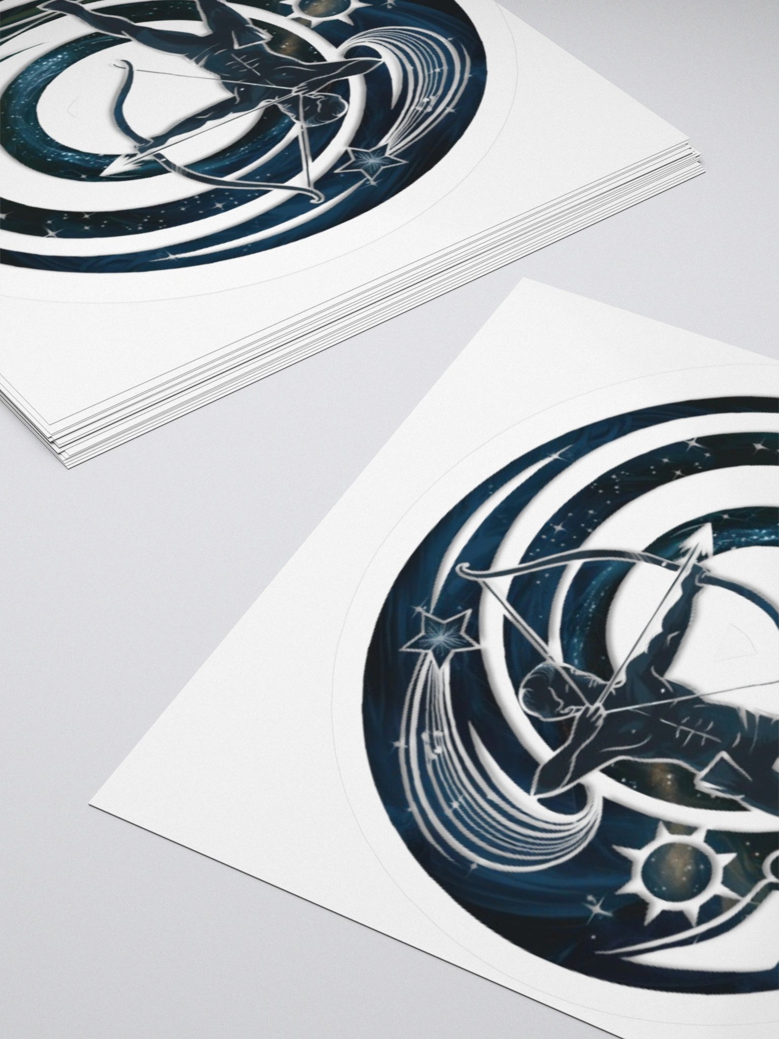 Exclusive Sagittarius Zodiac Sticker: Centaur Archer in Cosmic Twilight - Perfect for Astrology Fans and Unique Gifts! product image (12)