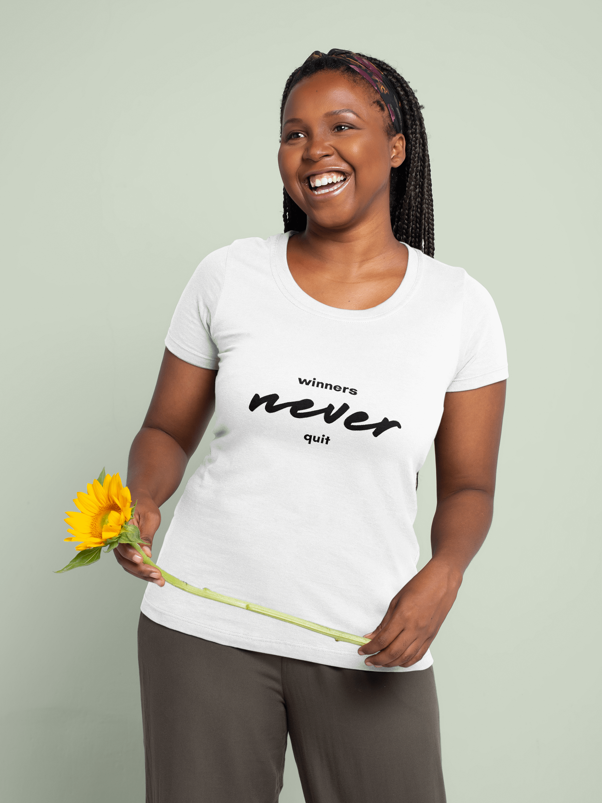 Winners Never Quit T-Shirt product image (25)