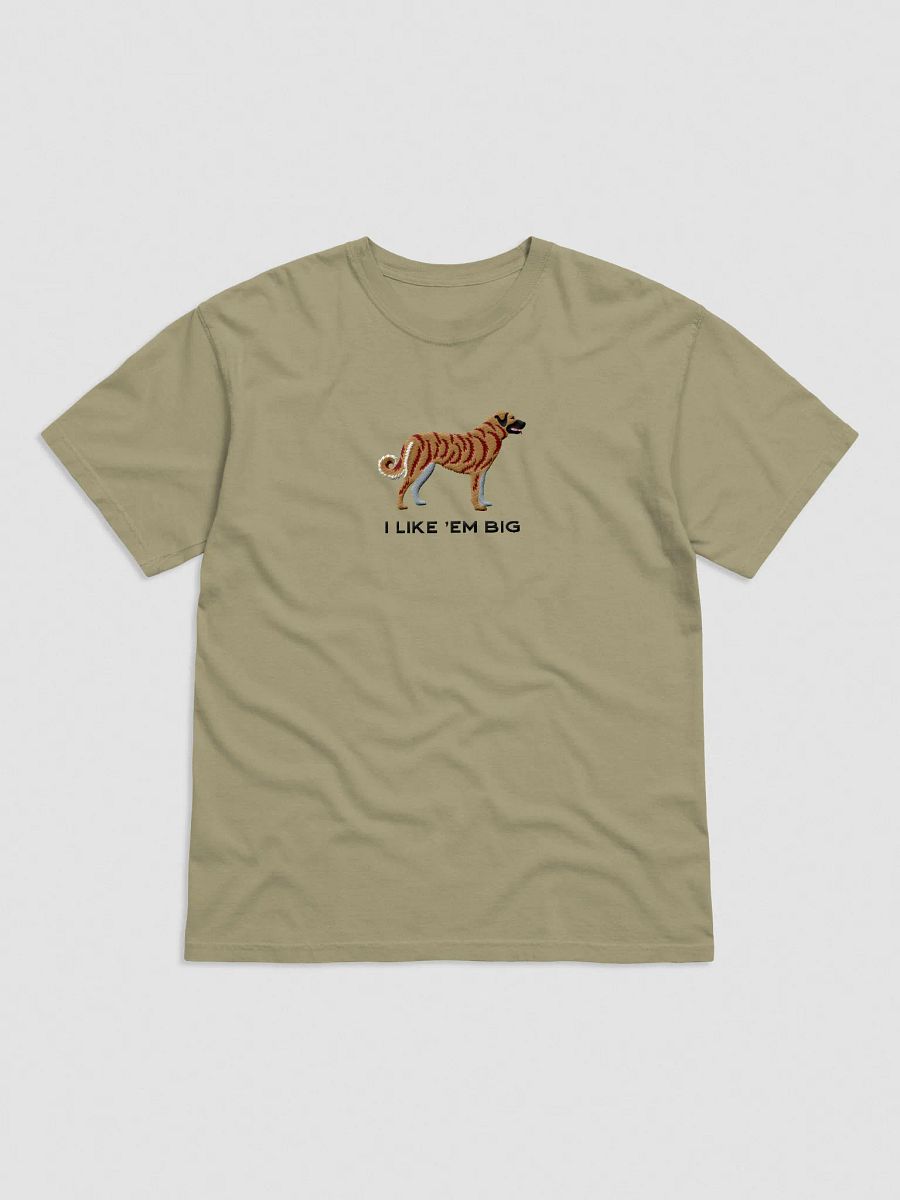 I Like 'Em Big T-Shirt(Embroidered) of an Anatolian Shepherd Dog(Brindle) product image (9)