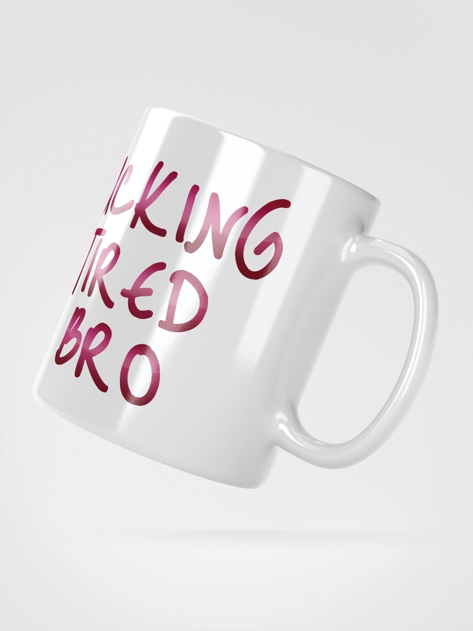 Big Tired - White Mug product image (2)