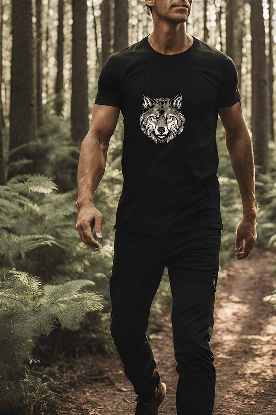 Wolf Spirit Unisex Premium Tee product image (1)