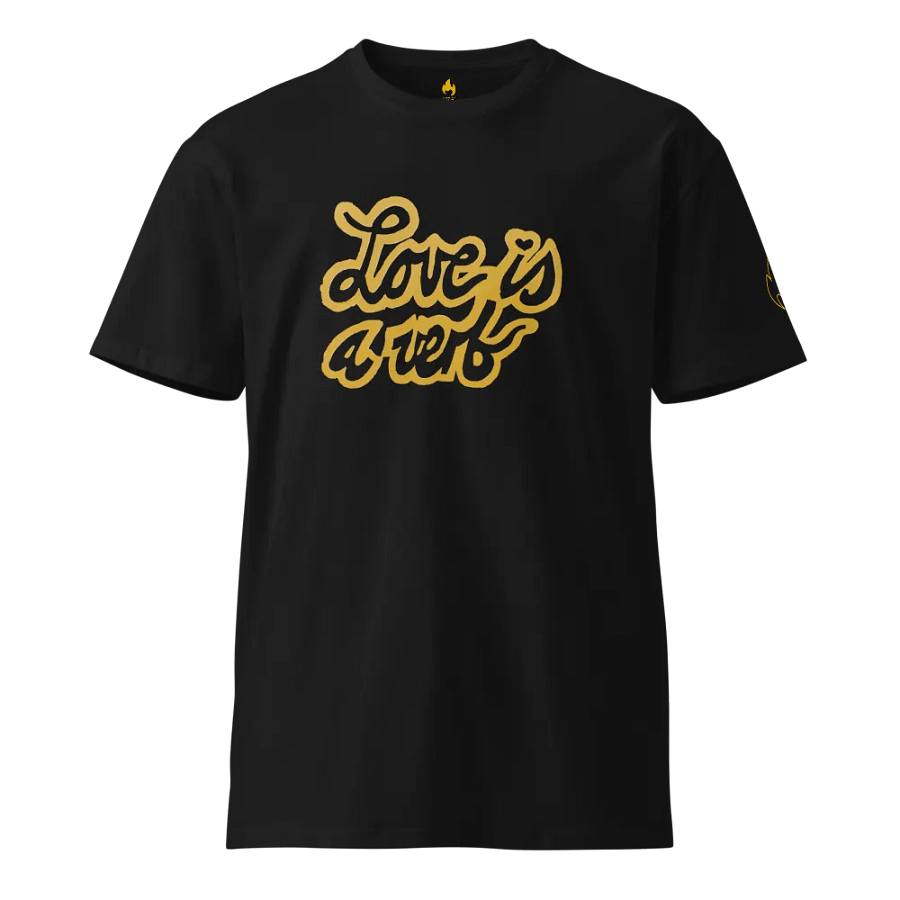 Love is a Verb gold - AS Colour Premium Uni-Tee product image (6)