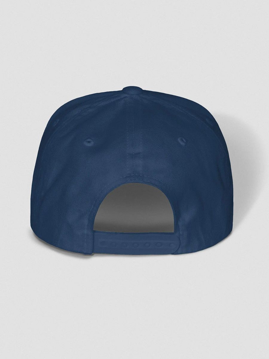 Tjemmzi Flat Bill Snapback (white detail) product image (13)