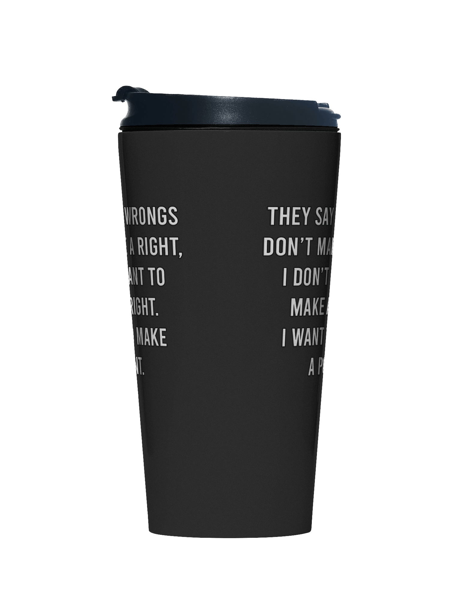 2 Wrongs - Travel Mug product image (1)
