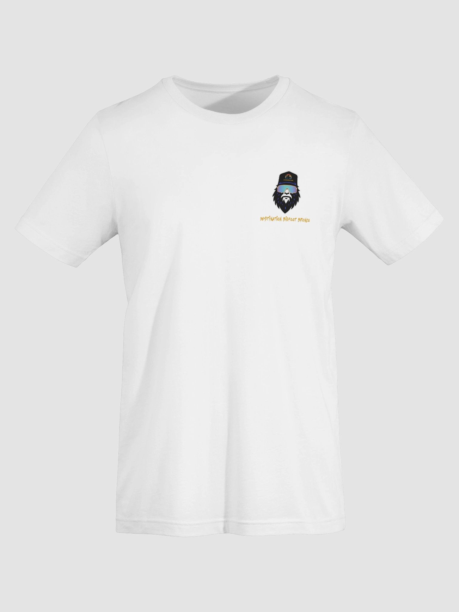 Destination Bigfoot Bronco Synthwave T-Shirt (White) product image (7)