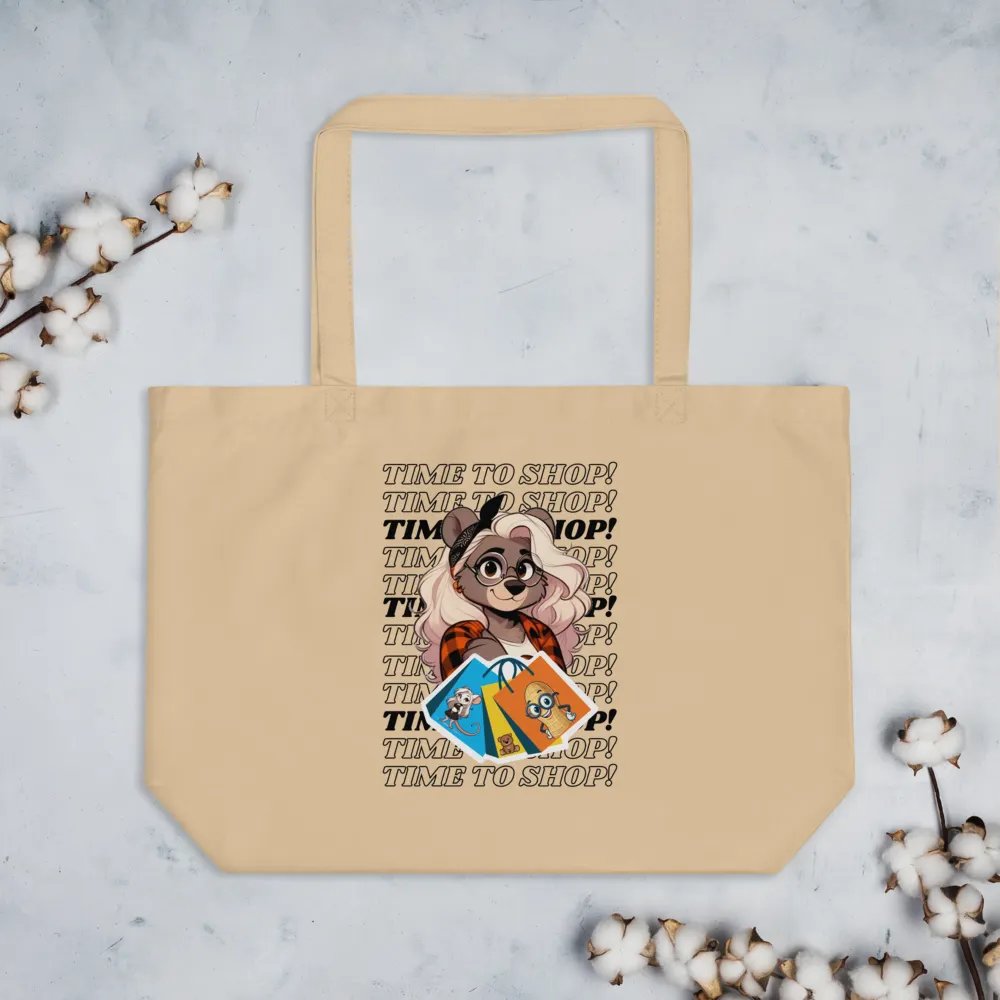 Mama Bear Chic Tote Bag (Light) product image (3)