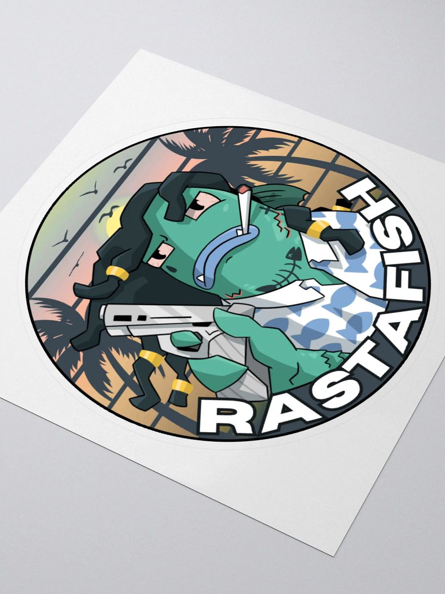 RastaFish Sticker 2 product image (3)