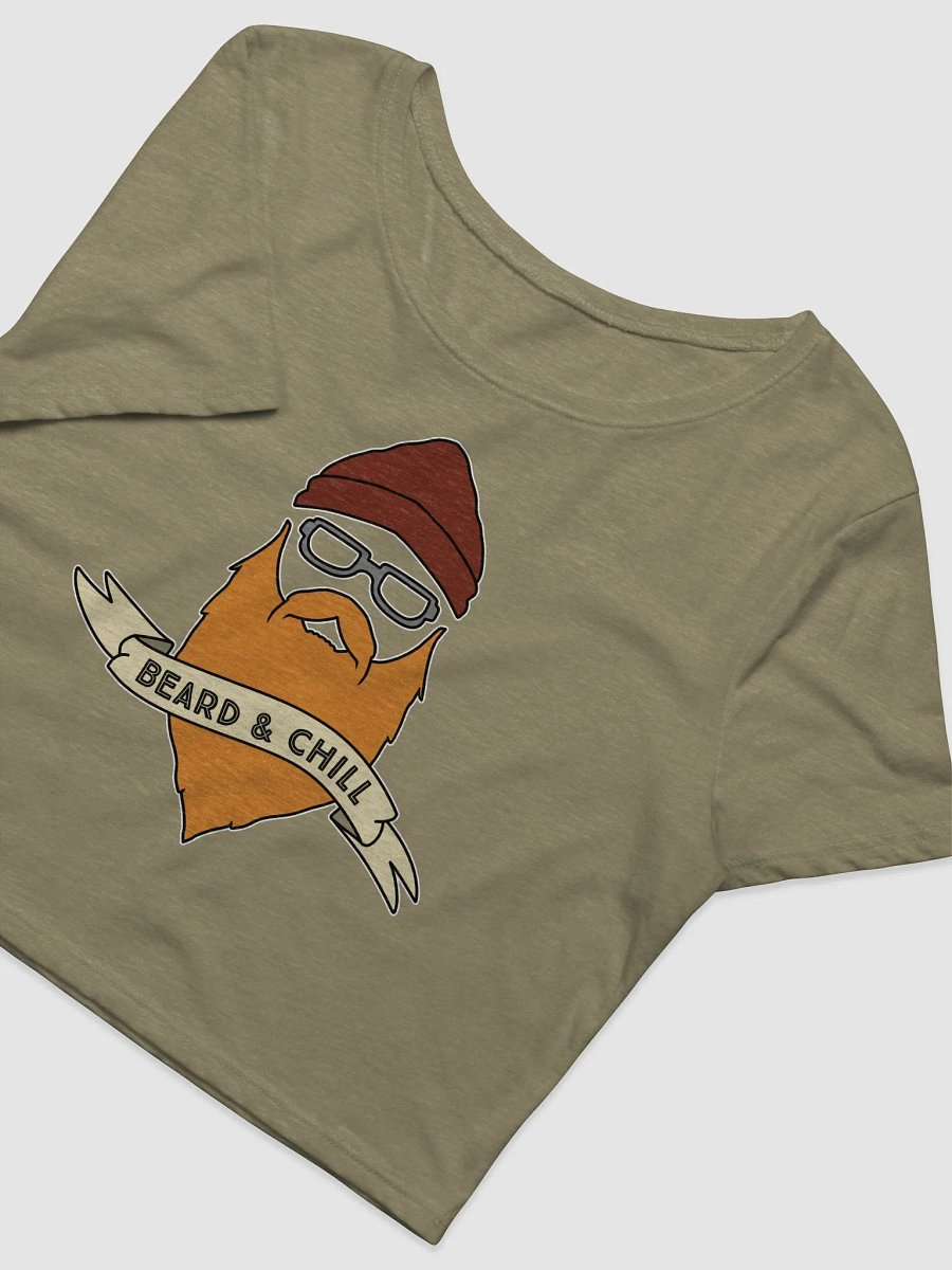 Beard & Chill Crop Top product image (6)