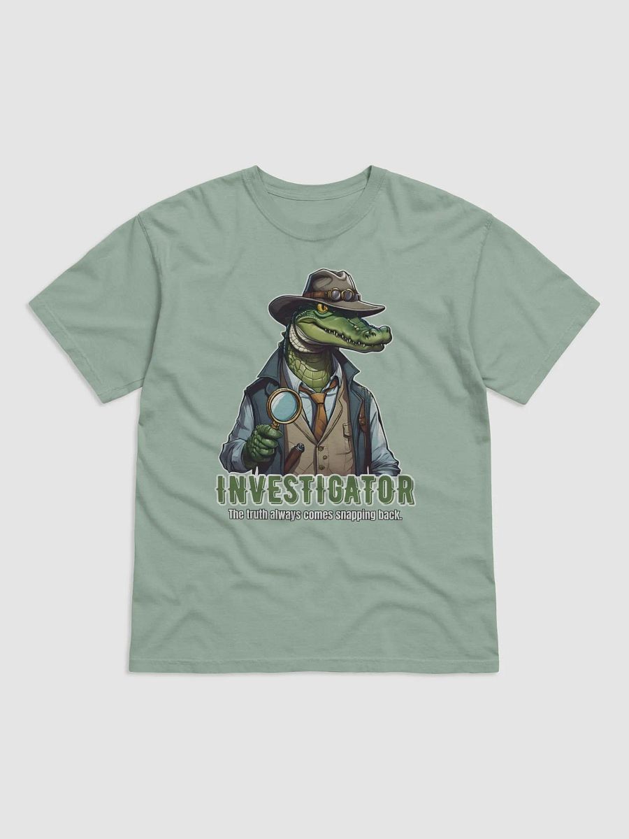 Funny Alligator Investigator Crime Solver T-shirt product image (1)