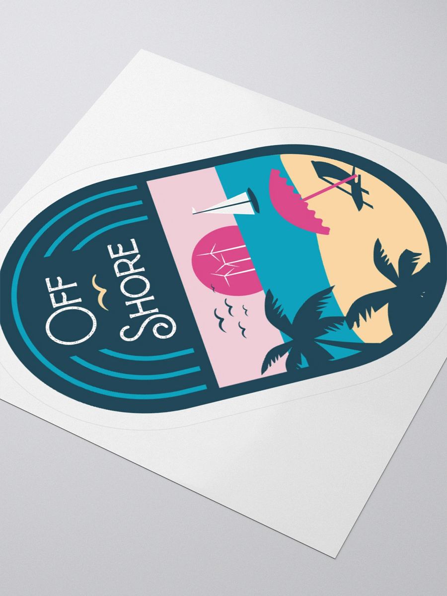 Offshore Vacay Sticker product image (3)