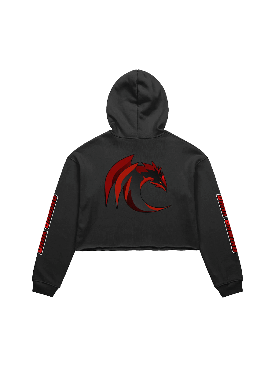 Double DarkGaming Crop-Top Hoodie product image (4)