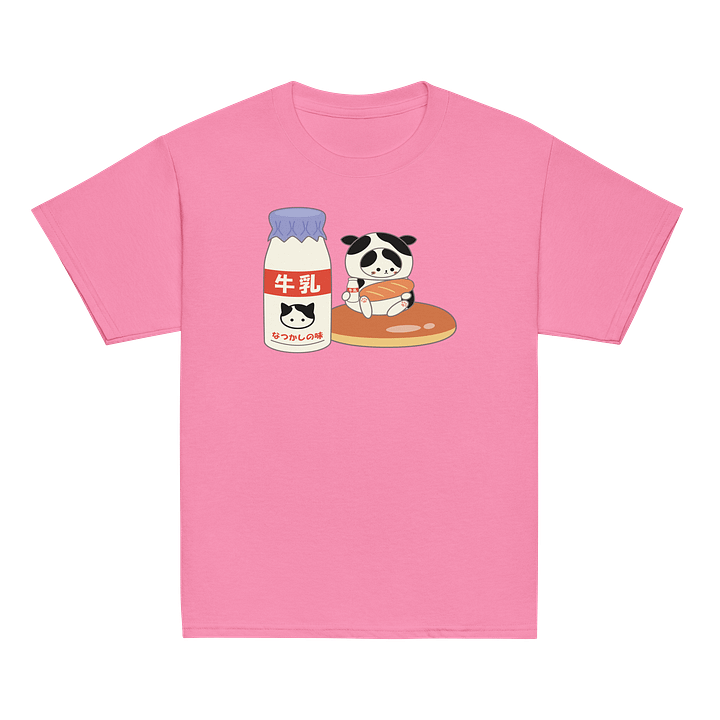 Milk Cat - Unisex Youth Heavyweight T-shirt product image (27)