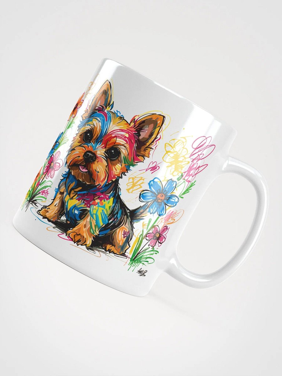 Scribbles Yorkshire Terrier 9 , Mug product image (8)