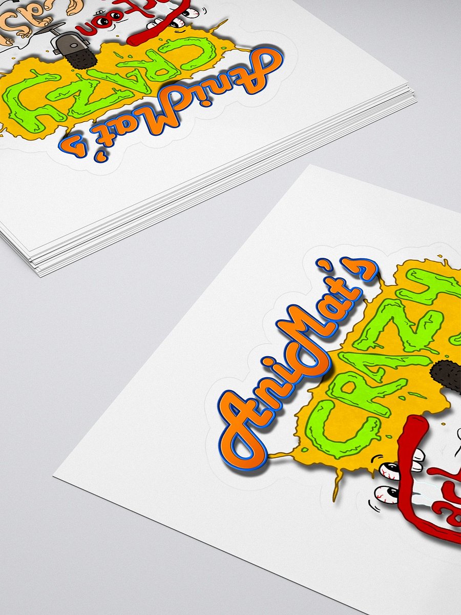 AniMat's Crazy Cartoon Cast (Sticker) product image (4)