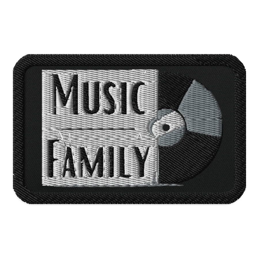 Music Fam Discord Embroidered Patch product image (1)