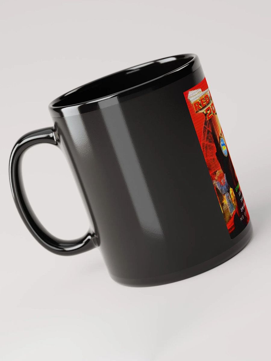 Red Alert 2022 (Putin and Conquer) Black Glossy Mug product image (4)