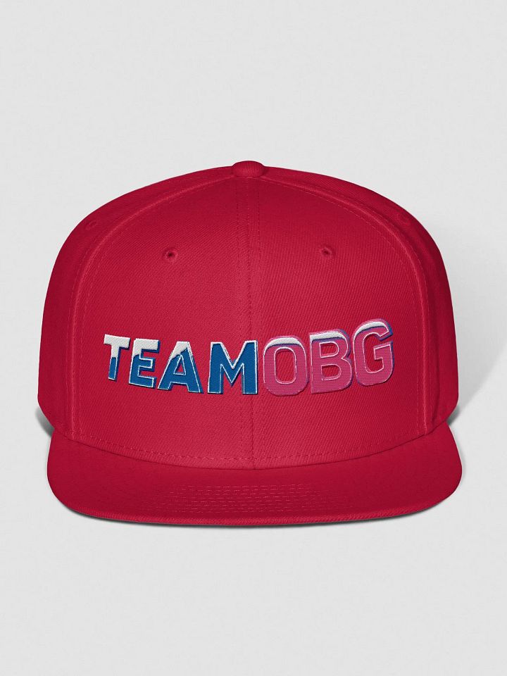 TeamOBG Snapback: Flame Red product image (2)