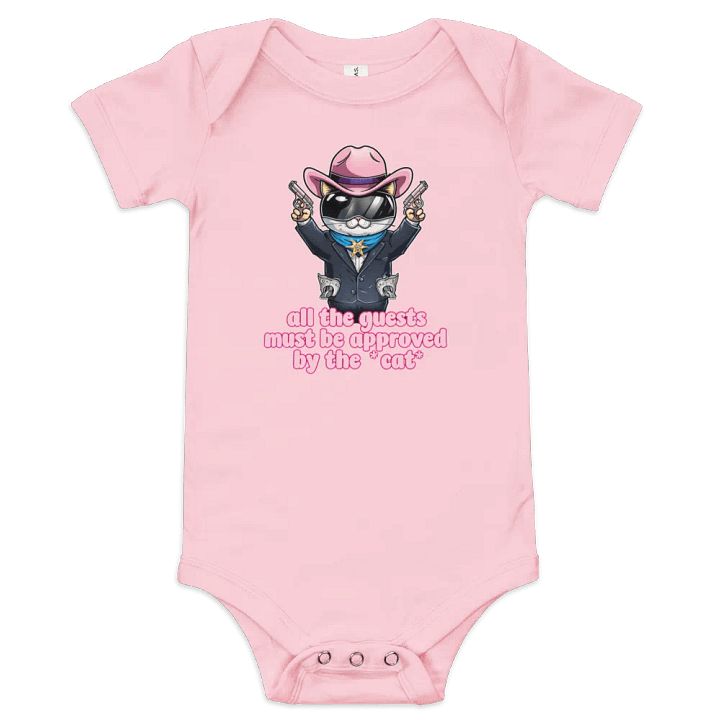approved by the cat kids bodysuit product image (1)