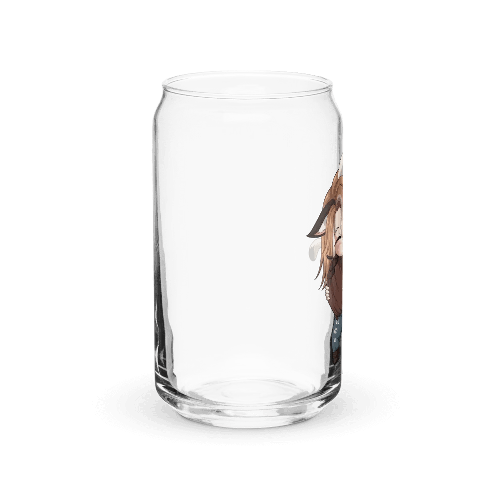 Can shaped glass drink cup product image (40)