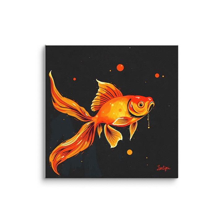 Golden Fins Canvas Art product image (3)