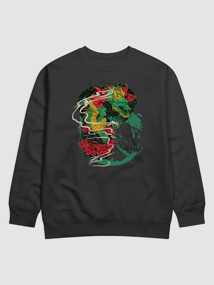 Vibrant Abstract Energy Long-Sleeve Tee product image (1)