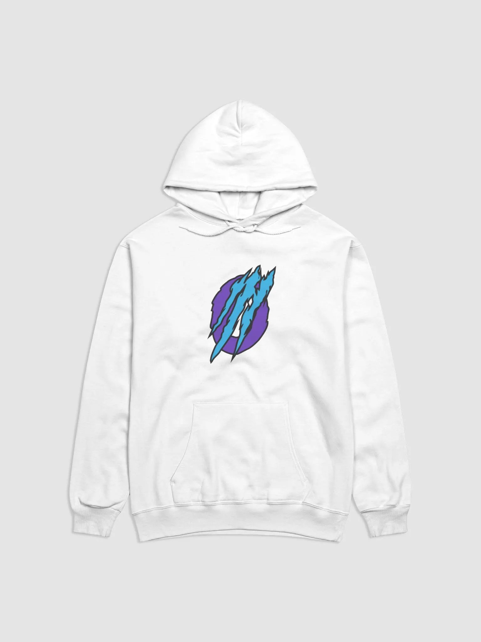 Zer0 Logo Blue/Purple White Hoodie product image (1)
