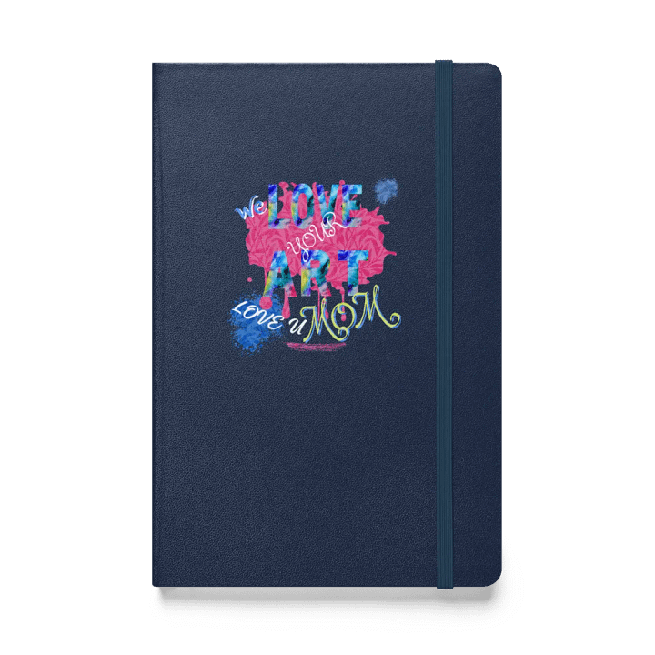 Love Art Hardcover Notebook Art Lover's Delight Hardcover Notebook for art students moms daughters friends art teachers product image (1)