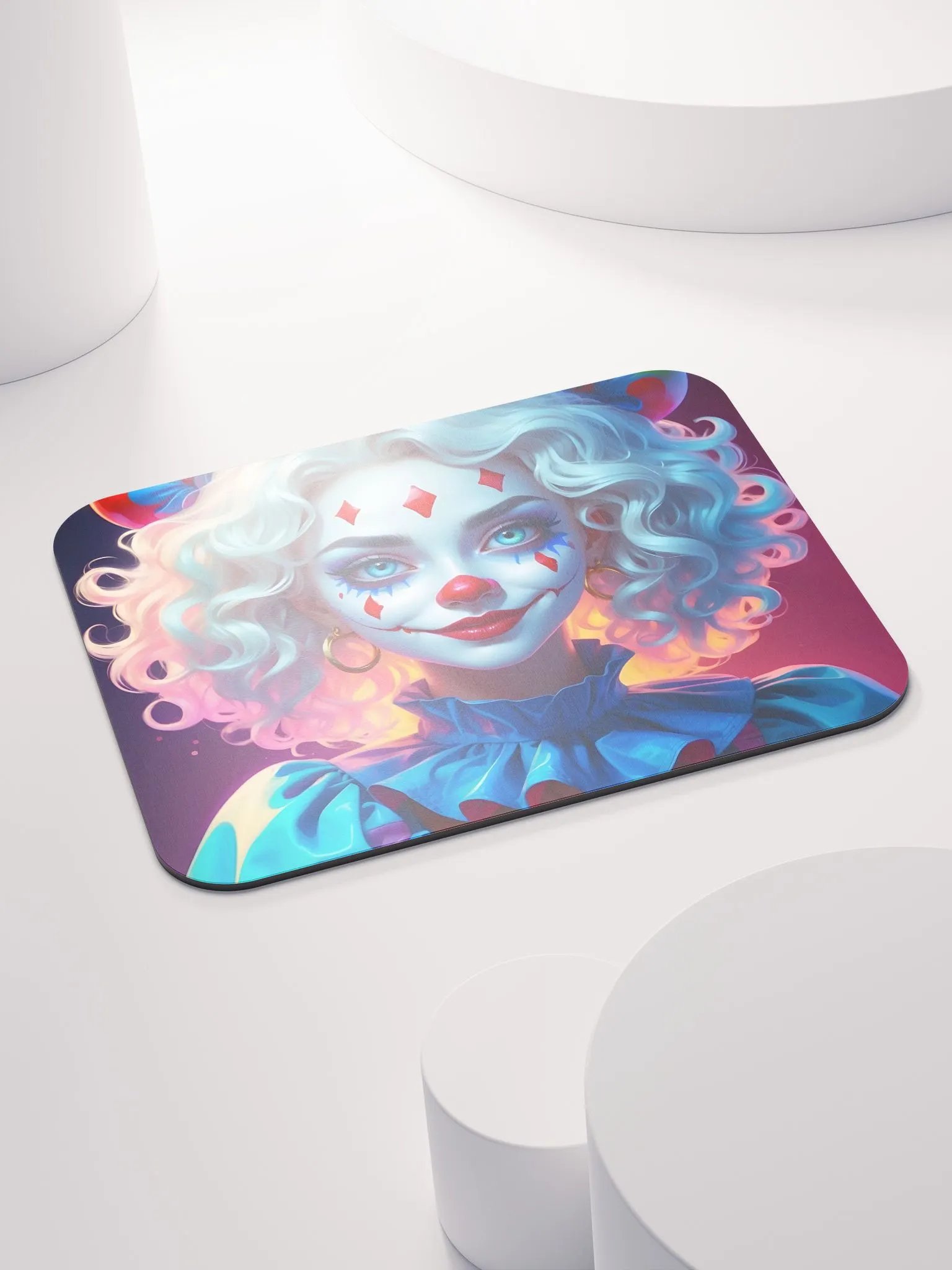 Whimsical Clown Mouse Pad product image (4)