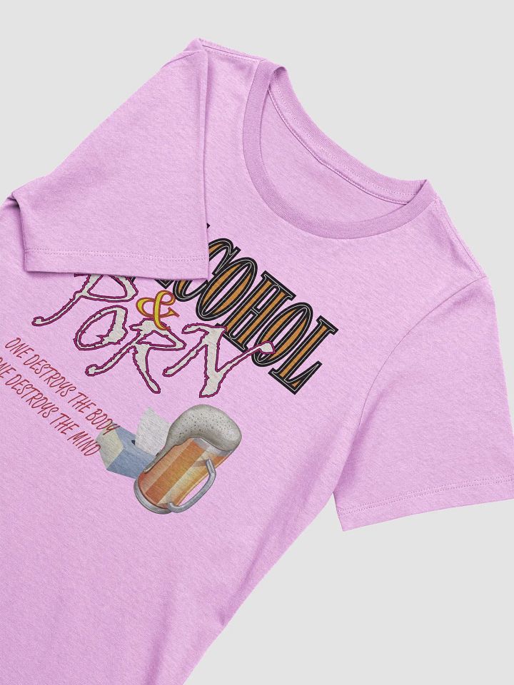 Alcohol & Porn - Bella+Canvas Women's Supersoft Relaxed-fit T-Shirt product image (1)