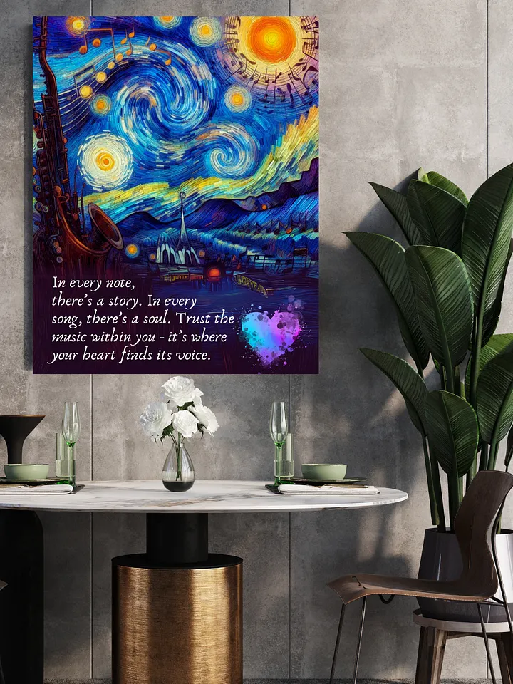 Music Poster Wall Art - Affirmation product image (1)
