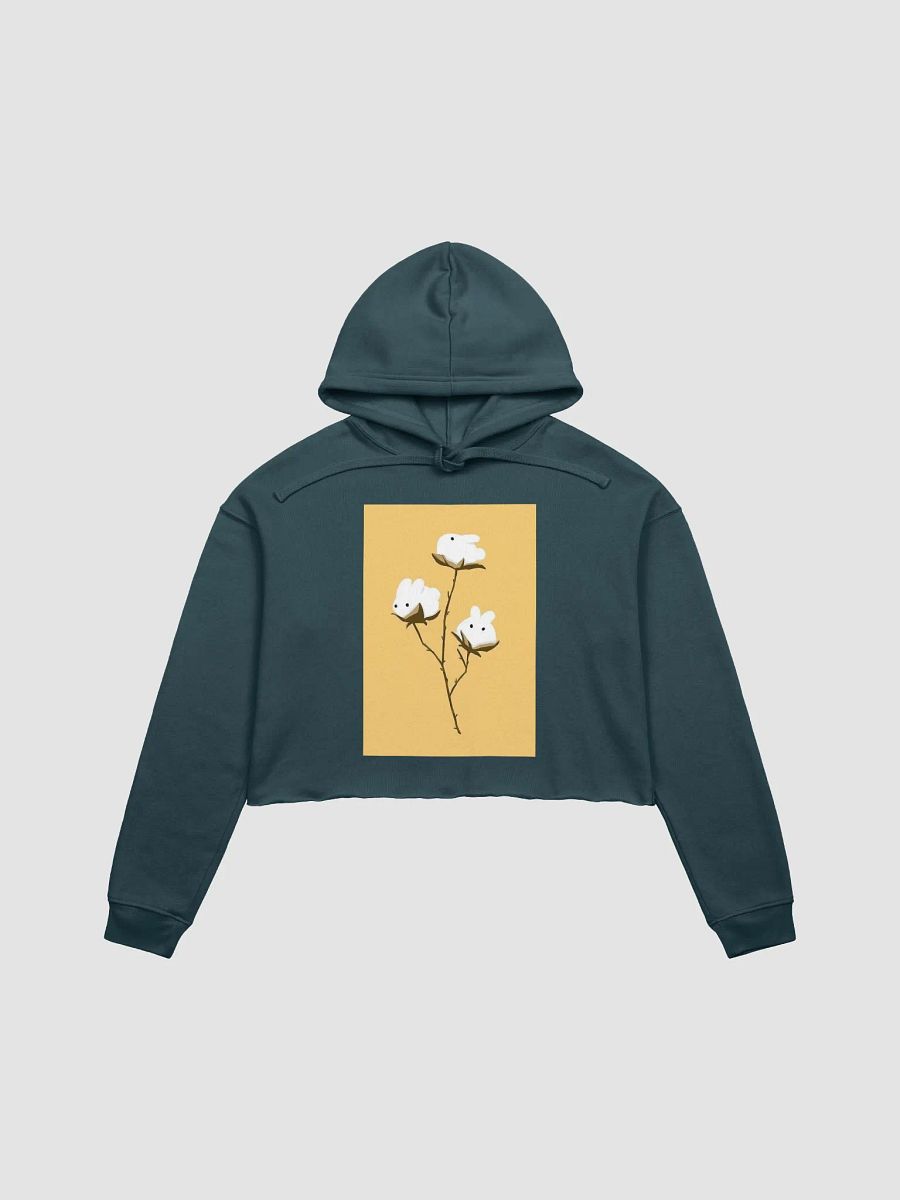 Cute Cotton Rabbit Crop Hoodie product image (4)