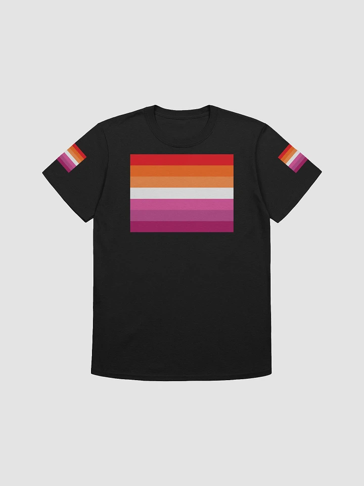 LGBTQI+ Pride Lesbian Flag Shirt product image (4)