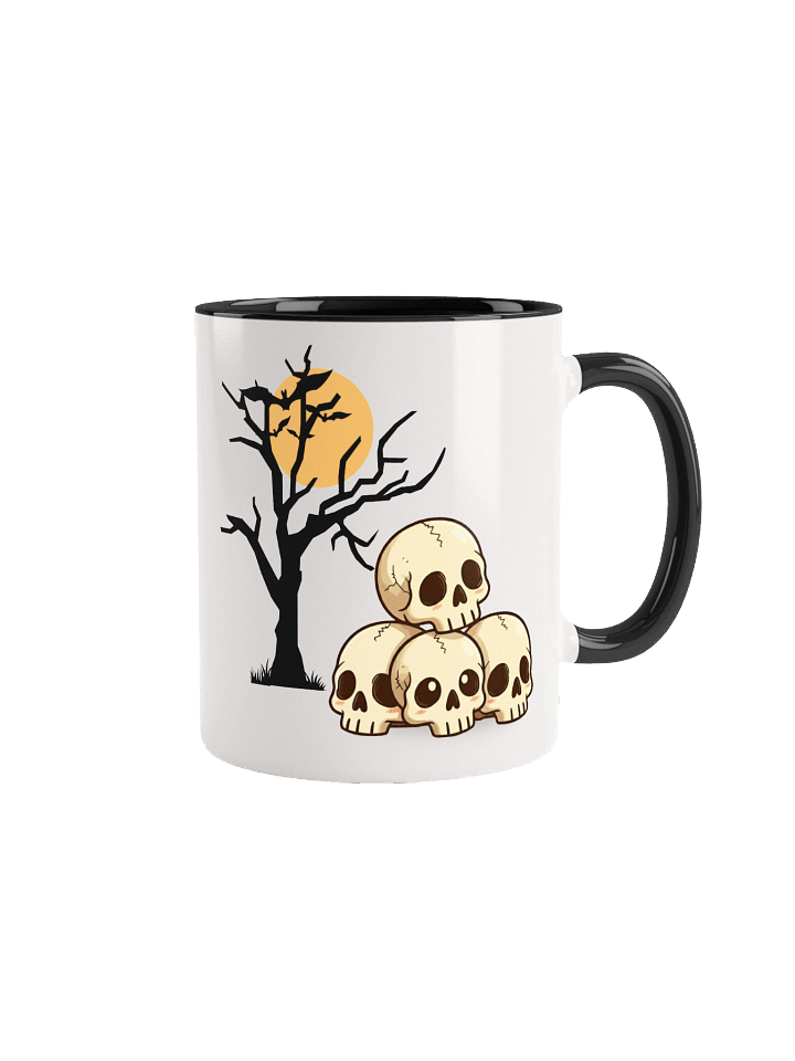 White Spooky Night Mug (Color Accent) product image (1)