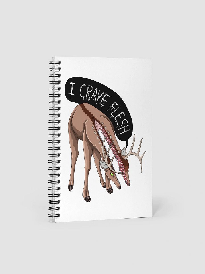 Demon Deer Spiral Notebook product image (1)