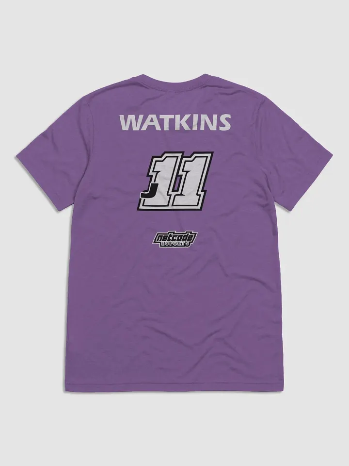 2022 Jerry Watkins #J11 Crew Tee (B&W back) product image (2)