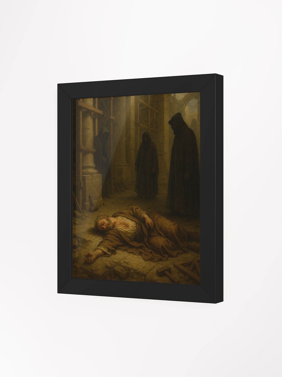 The Master’s Tragedy – Framed Matte Print product image (3)