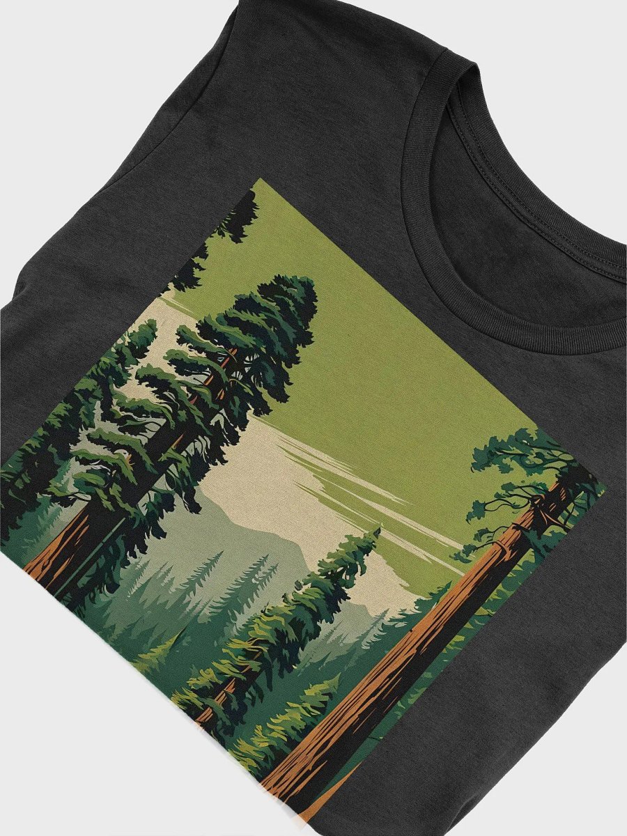 Retro Style Giant Sequoia Forest T-Shirt product image (5)